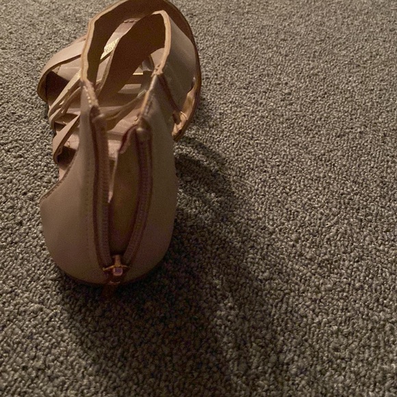 Beige Strappy Sandal - Picture 3 of 3